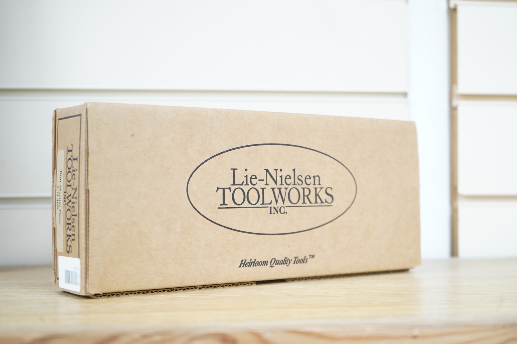 A boxed Lie-Nielsen Toolworks butt mortise plane (L-N 40B)